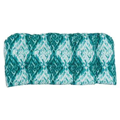 42-inch by 19-inch U-Shaped Patterned Spun Polyester Tufted Settee/Bench Cushion  93180-LS-OD-226