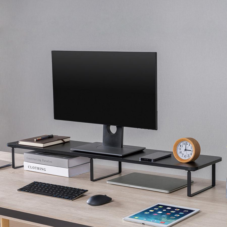 a computer on a desk