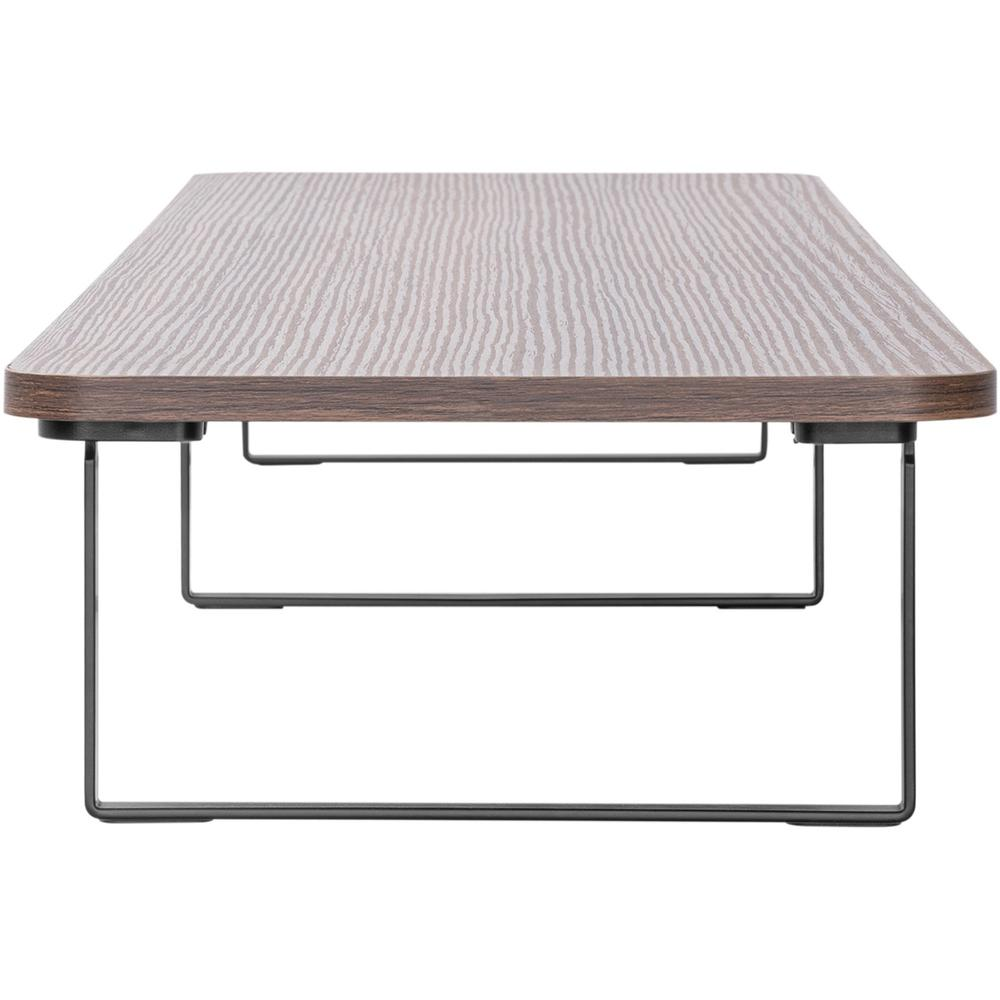 a table with metal legs