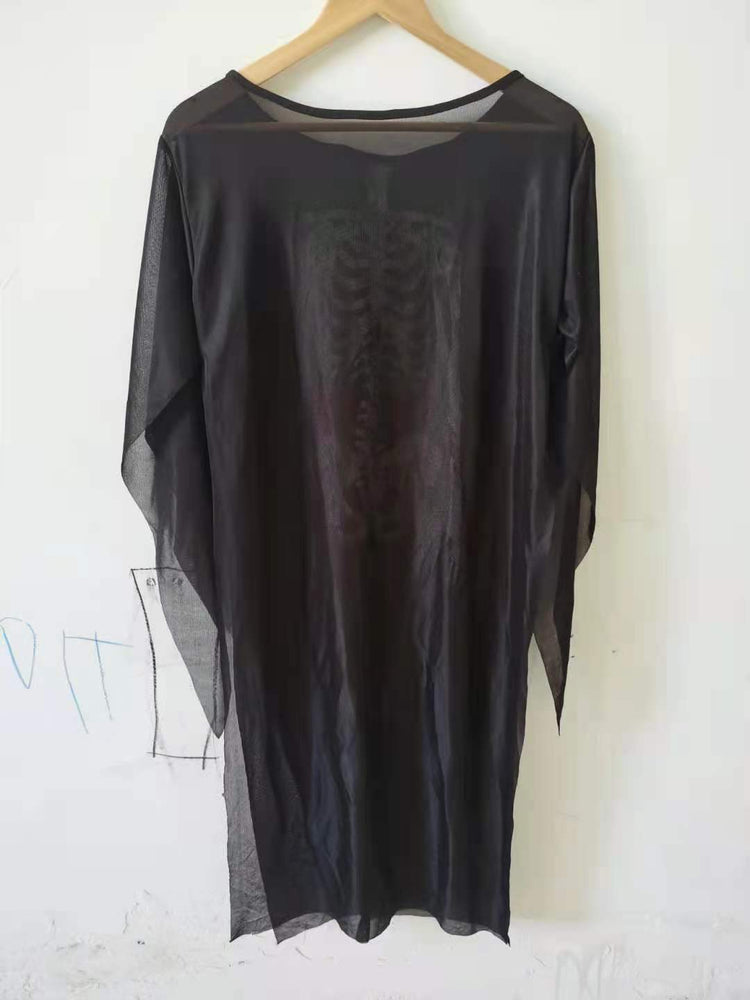 a black dress on a swinger