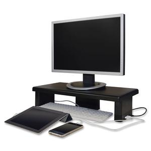 a computer monitor and a tablet