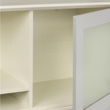 72"W Hutch, Textured Sea Salt