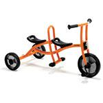 a close-up of a tricycle
