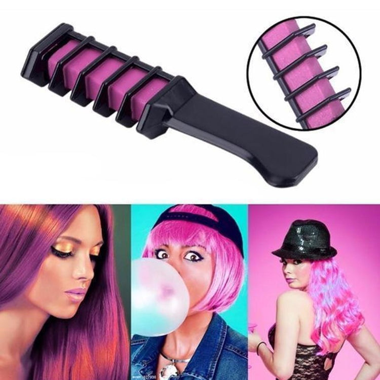 a collage of a woman with pink hair