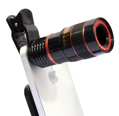 a camera lens on a phone