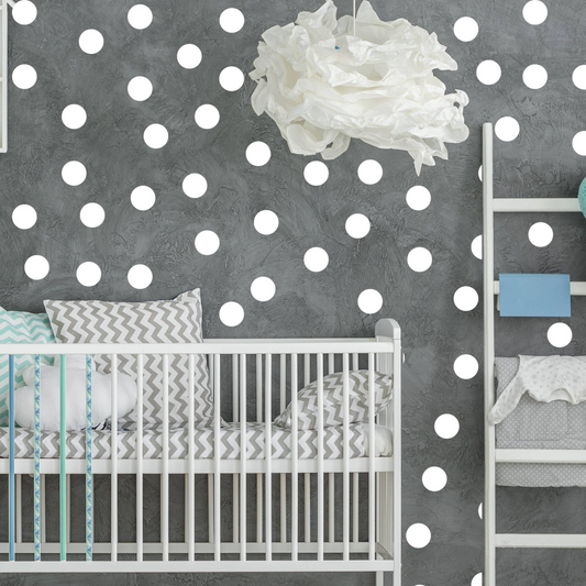 215x White Round Circle Dot Stickers - Small Blank Adhesive Removable 2 Inch Sticky Decals - 2inch Matte Vinyl 2in Stick Polka Sticker