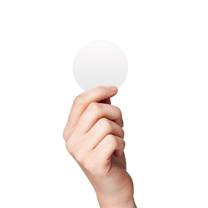 215x White Round Circle Dot Stickers - Small Blank Adhesive Removable 2 Inch Sticky Decals - 2inch Matte Vinyl 2in Stick Polka Sticker