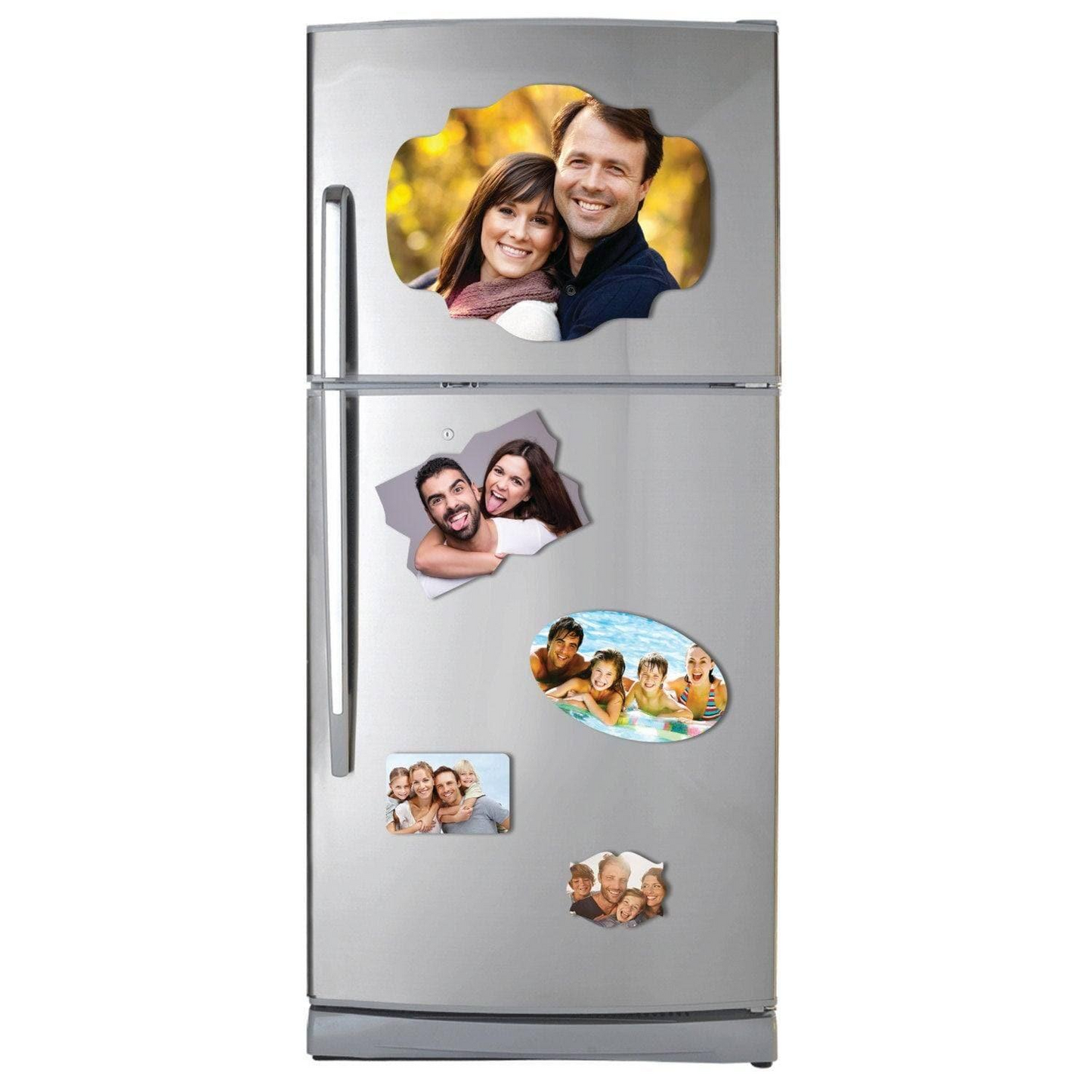 Custom Print Magnet Photo - Personalized Printed Business Customized Logo Gift - Car Wedding Fridge Truck Refrigerator Made Large Picture