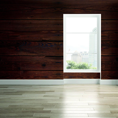 Wood Wall Wallpaper Sticker - Peel And Stick Wooden Vinyl Decal For Decor - Fake Planks Barn Woods Look Decals - Plank On Stickers Mural