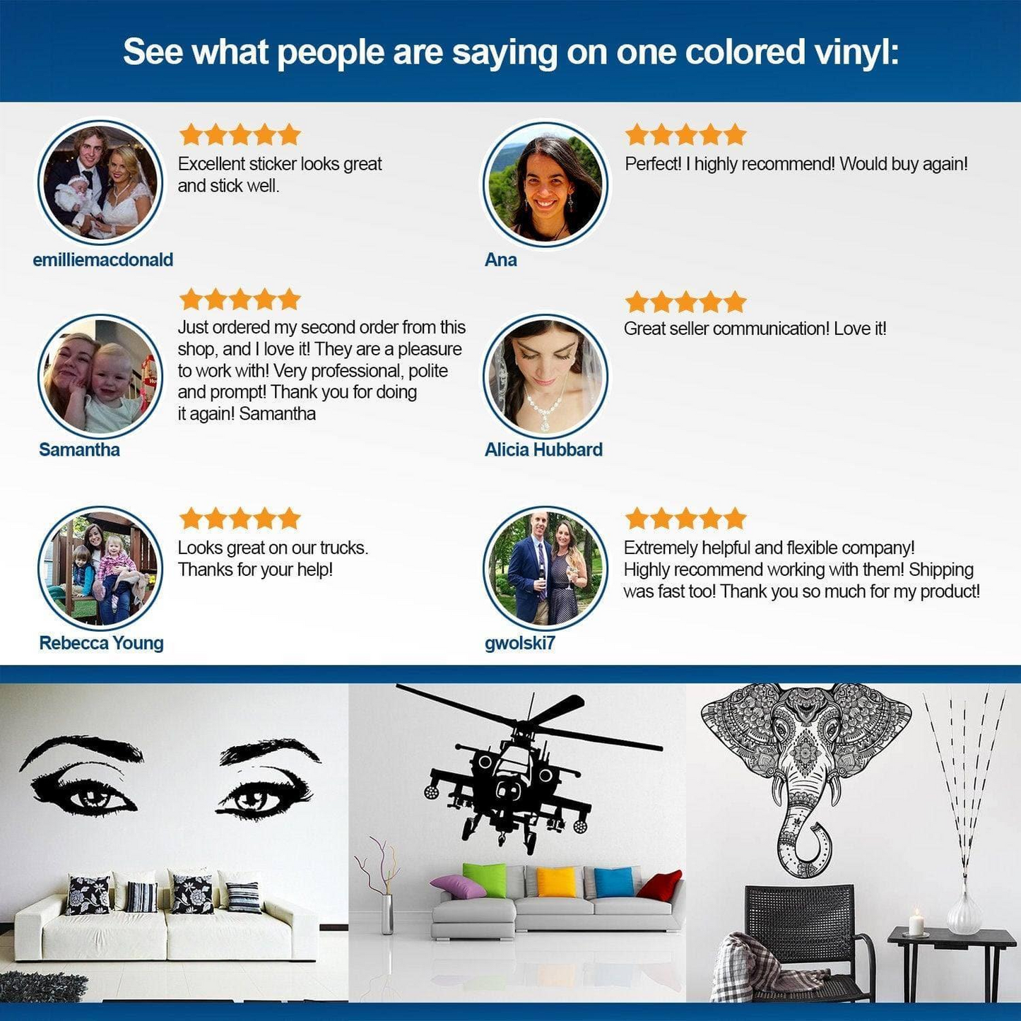 Woman Eye Vinyl Wall Sticker - Art Lash Face Girl Eyelash Decor Beauty Salon Decal - Pretty Sexy Beautiful Women Black Silhouette Mural