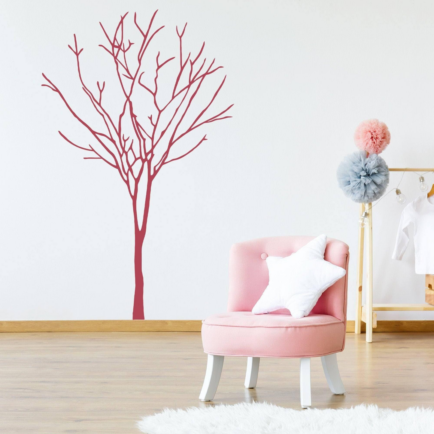 Nature's Serenity, Vinyl Wall Decal, Artistic Design, Easy to Install