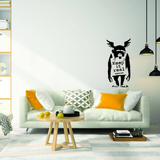 Contemporary Banksy Monkey Graffiti Decal - Urban Expression Wall Art Sticker