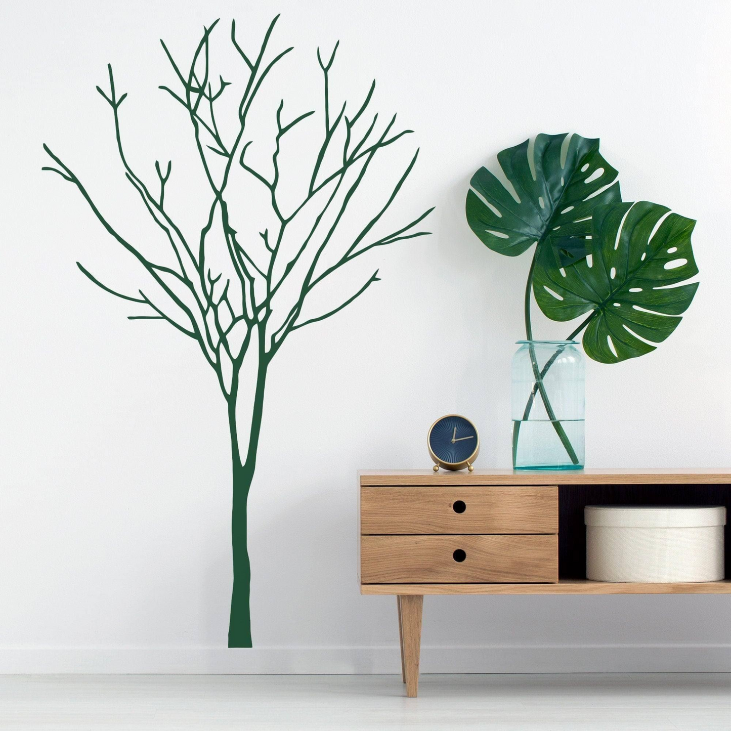 Nature's Serenity, Vinyl Wall Decal, Artistic Design, Easy to Install