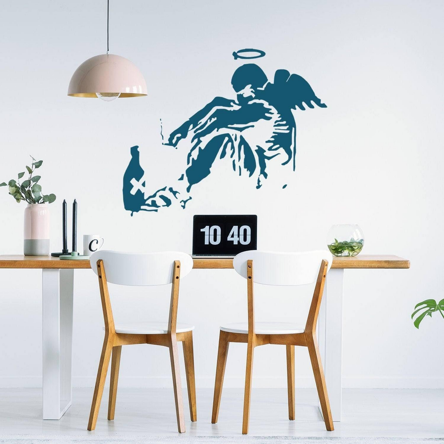 Urban Wings Designer Vinyl Decal, Wall Art Sticker for Decoration