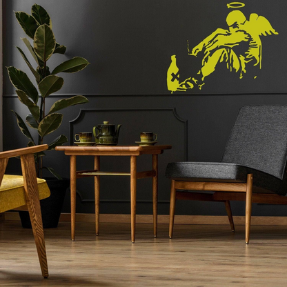 Urban Wings Designer Vinyl Decal, Wall Art Sticker for Decoration
