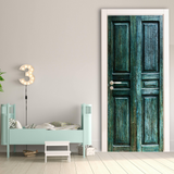 3d Door Cover Sticker - Barn Wallpaper Front Door Mural Wall Decal - Removable Peel Stick Interior Covering Wrap Decor Vinyl For Doors Art