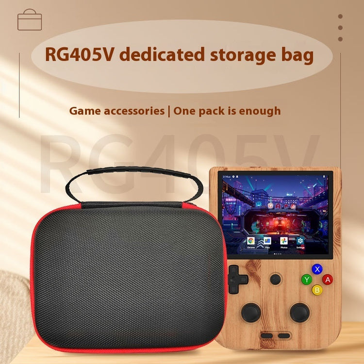 a video game console and case