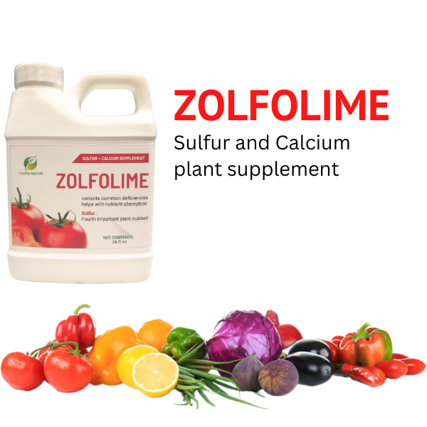 Zolfolime - Sulfur Lawn and Plant Food Liquid - Soil Loosener and Conditioner- Great for Compact Soils, Standing Water, Poor Drainage