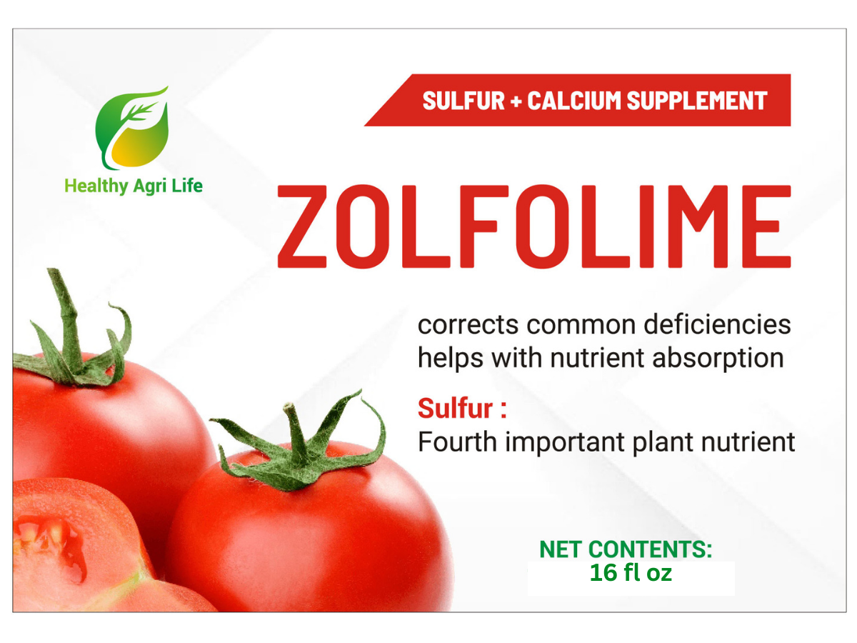 Zolfolime - Sulfur Lawn and Plant Food Liquid - Soil Loosener and Conditioner- Great for Compact Soils, Standing Water, Poor Drainage