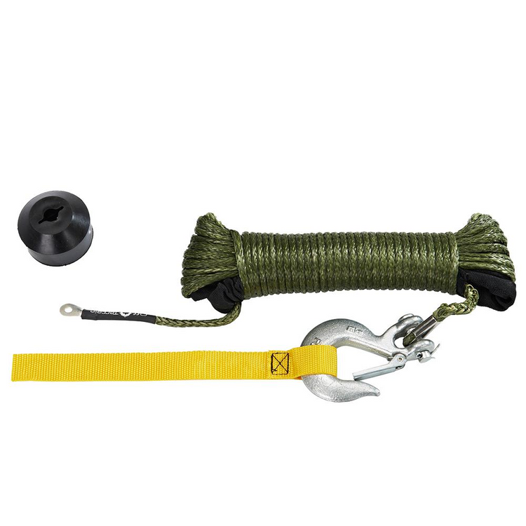 a rope and hook on a white background
