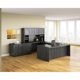 Aberdeen Series 72" Wall Mount Hutch- AWG72LGS