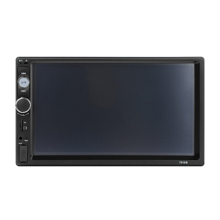 a black rectangular device with buttons and dials