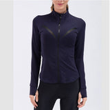 Women's Slim-Fit Zip-Up Yoga Jacket