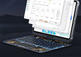 360-Degree Rotating Bluetooth Keyboard Case for iPad