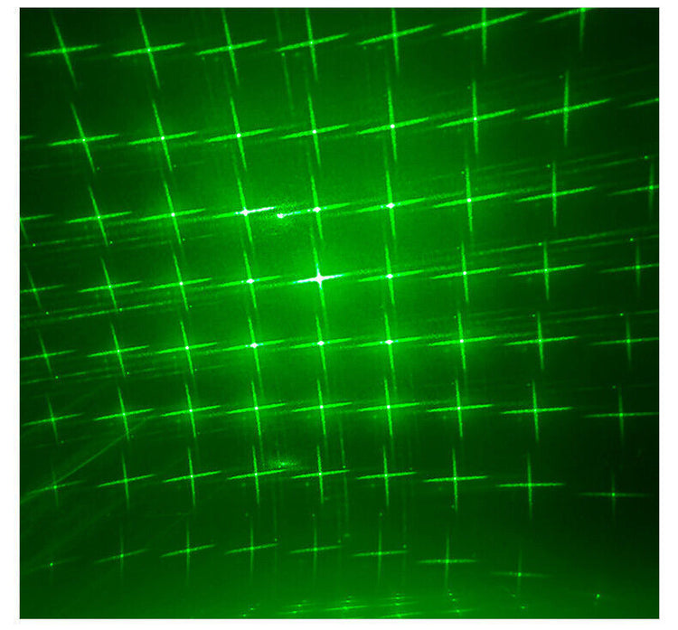 a green background with many small lights