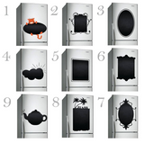 Kitchen Chalkboard Sticker for Refrigerator - Magnetic Fridge Decal
