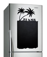 Kitchen Chalkboard Sticker for Refrigerator - Magnetic Fridge Decal