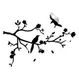 Chic Tree Branch Wall Decal - Stylish Wall Art Sticker Decoration