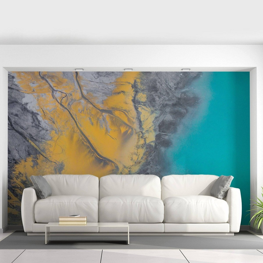 Self-Stick Marble Wall Film - Chic Adhesive Interior Decor Covering