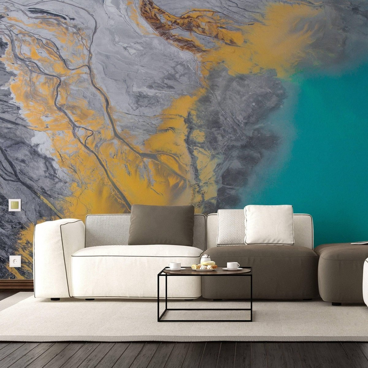 a couch in a room
