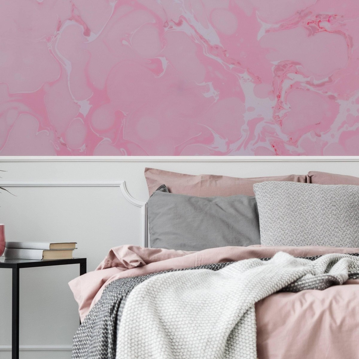Marble Vinyl Wallpaper Sticker - Peel Stick Wall Paper Wrap Decal - Stone Effect Self Adhesive Sticky Roll For Covering Kitchen Stickers