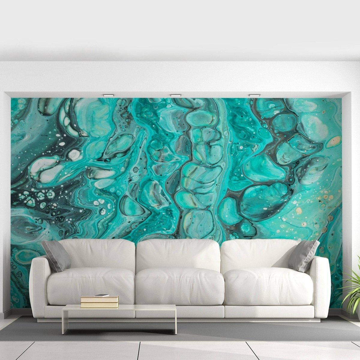 Marble Vinyl Wallpaper Sticker - Peel Stick Wall Paper Wrap Decal - Stone Effect Self Adhesive Sticky Roll For Covering Kitchen Stickers