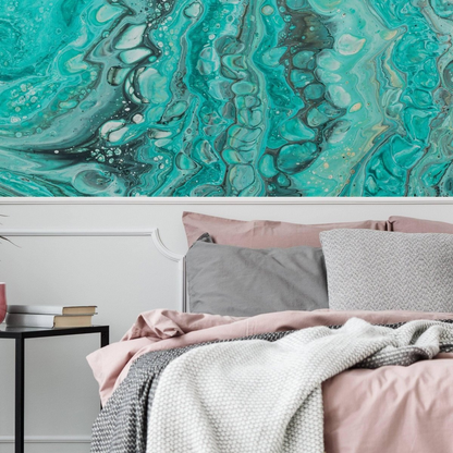 Marble Vinyl Wallpaper Sticker - Peel Stick Wall Paper Wrap Decal - Stone Effect Self Adhesive Sticky Roll For Covering Kitchen Stickers