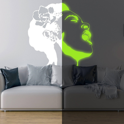 EnchantGlow: Luminous Night Glow Wall Sticker Decal, Radiant Wall Art Illumination