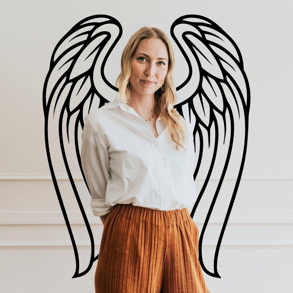 Angel Wings Wall Decor - Angels Wing Art Vinyl Decal - Large Feather Sticker For Room Decoration - The Girl Princess Home 3d Mural