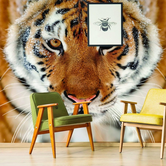 Stylish Wall Decal Tiger Design: Upgrade Your Space with Exotic Elegance!