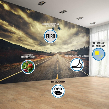 Marble Effect Wall Covering - Luxury Decorative Wall Surface Treatment