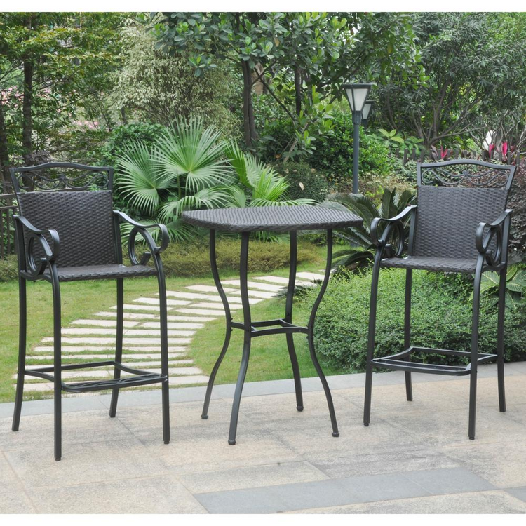 a group of chairs and a table