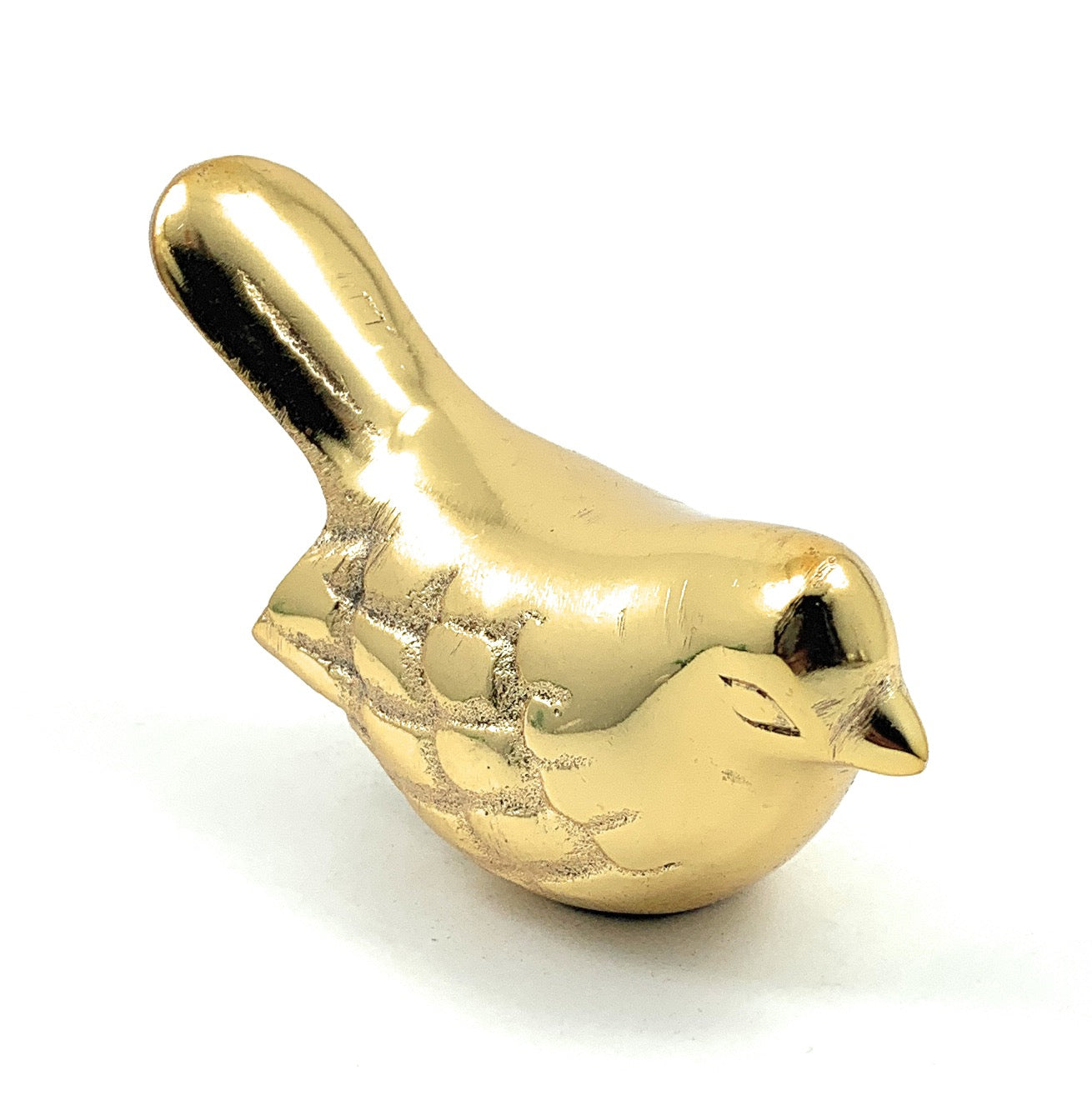 Vibhsa Bird Figurines Symbols of Health & Happiness(Golden Rustic)