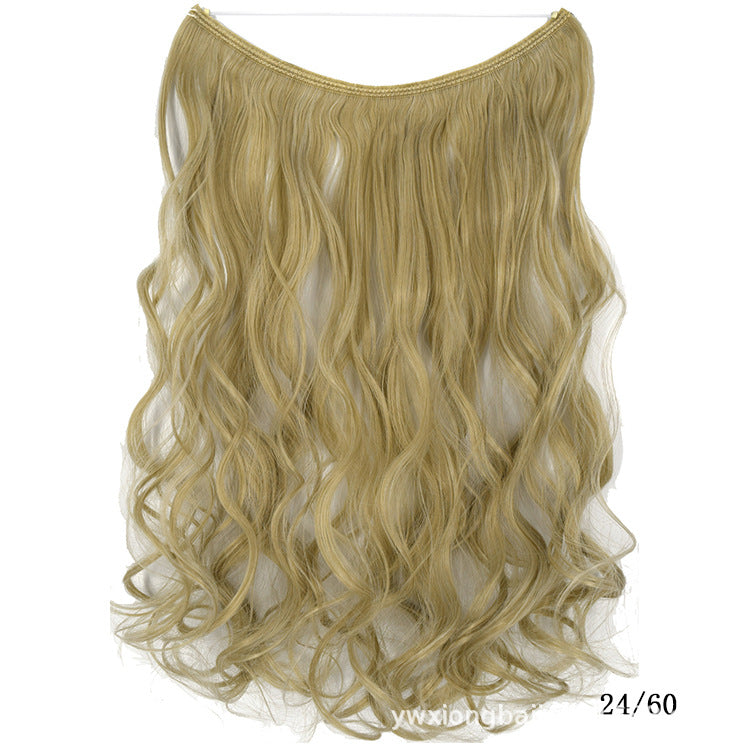 a piece of hair on a white background