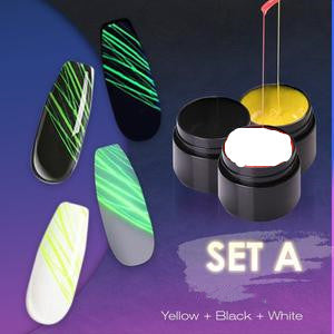 a set of nail polish