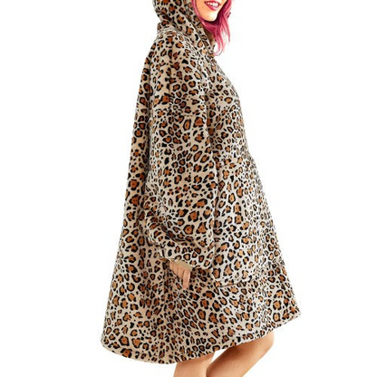 Unisex Sherpa LIned Blanket Hoodie