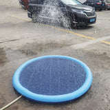 Outdoor Splash Pad and Water Spray Mat for Pets
