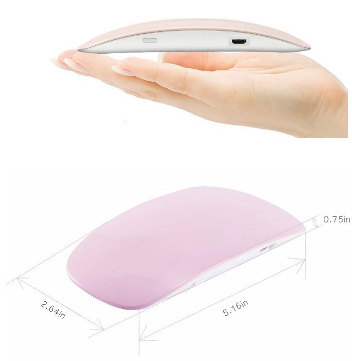 a hand holding a computer mouse