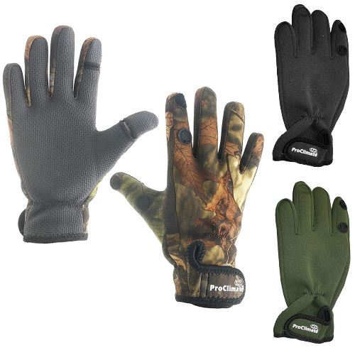 several different colored gloves