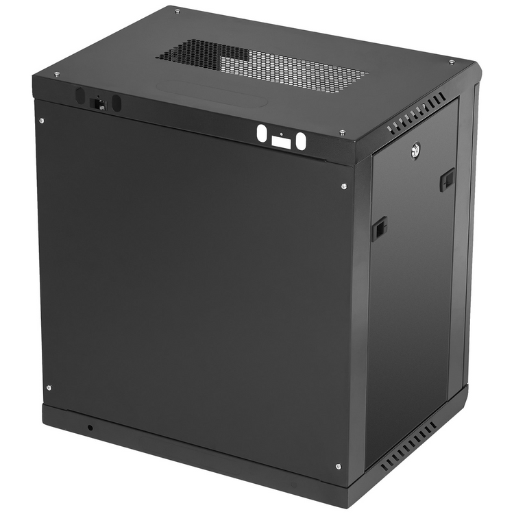 a black rectangular object with a vent